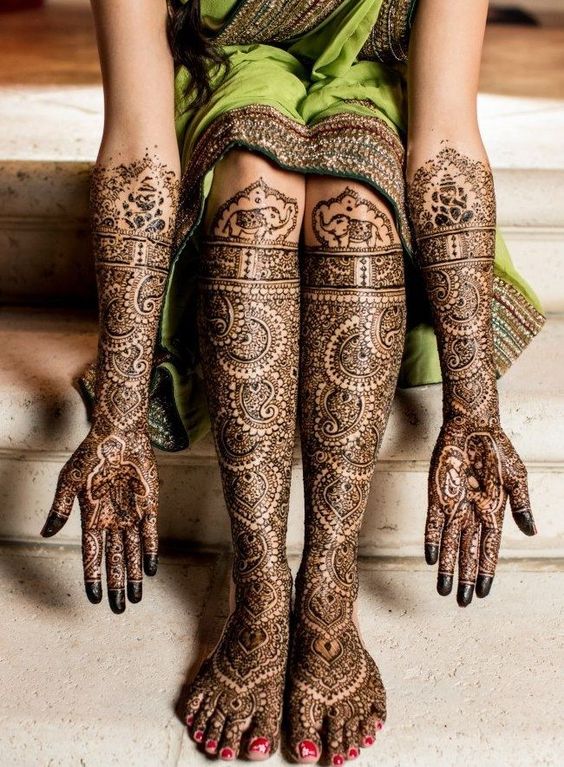 Bridal mehndi designs