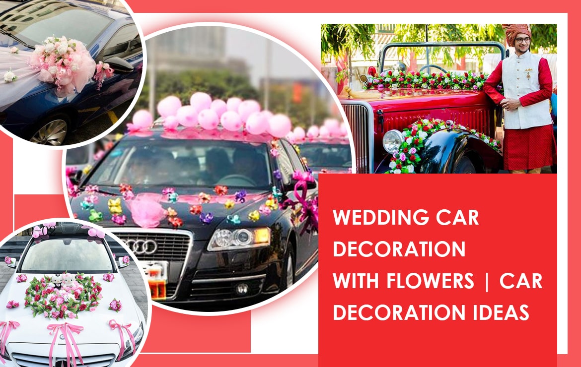 Wedding Car Decoration With Flowers | Car Decoration Ideas